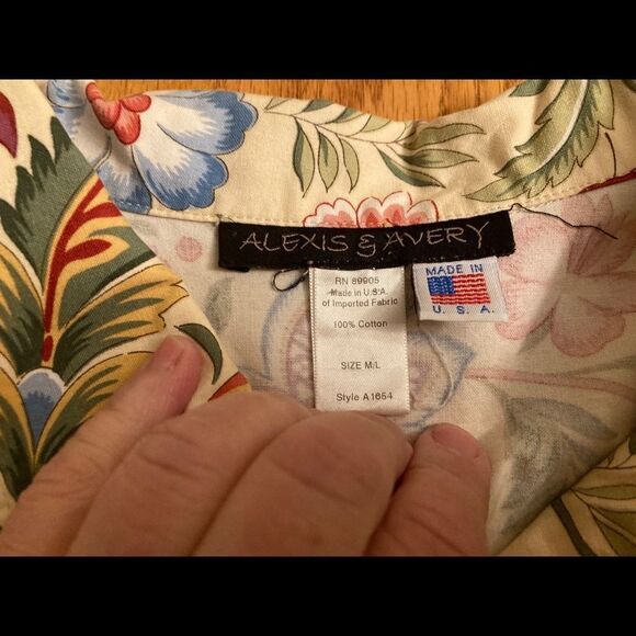 Alexis & Avery Floral Button Down Jacket - Picture 4 of 8